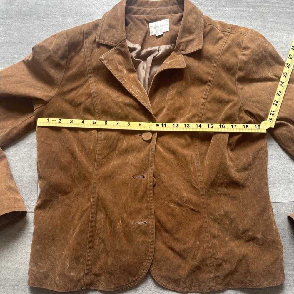 Erin London Women's Brown Jacket Size Large - Picture 5 of 7